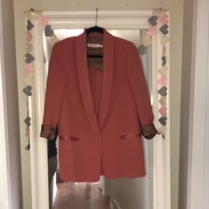 See by Chloe pink blazer